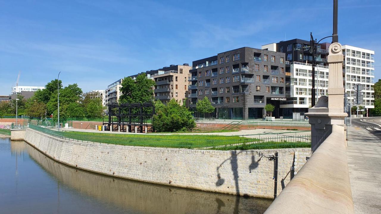 Apartament Midnight Blue Wroclaw Bagian luar foto