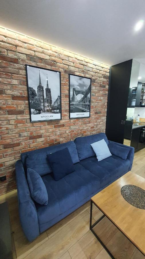 Apartament Midnight Blue Wroclaw Bagian luar foto