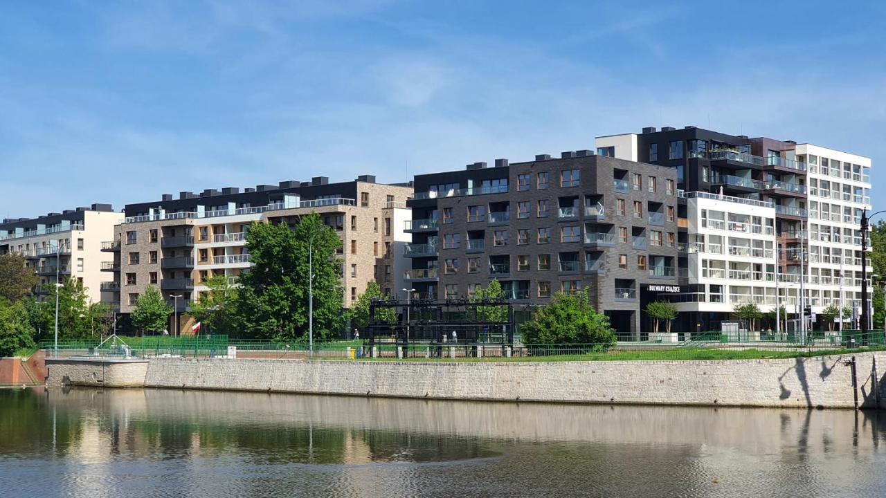 Apartament Midnight Blue Wroclaw Bagian luar foto