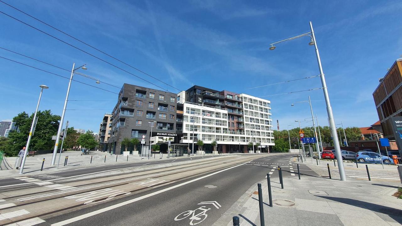 Apartament Midnight Blue Wroclaw Bagian luar foto