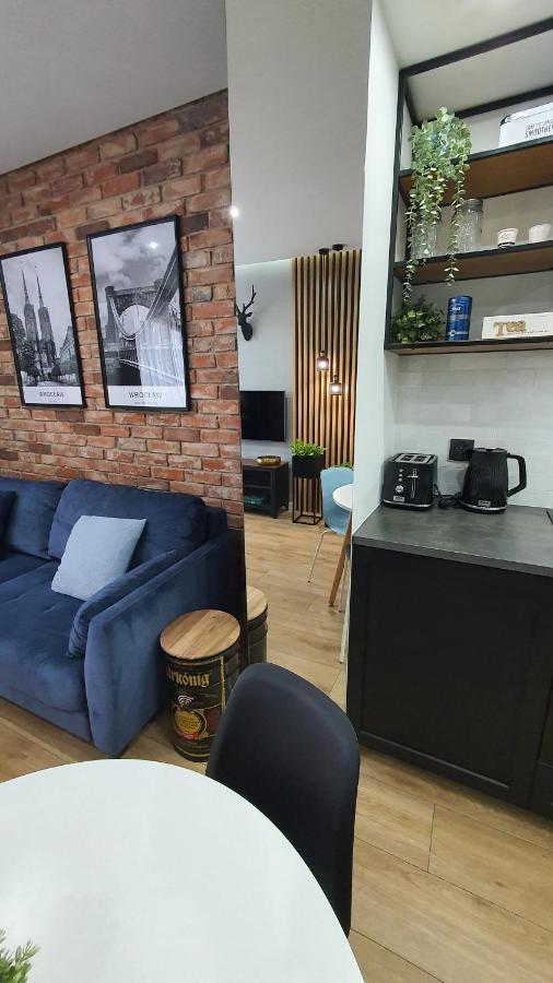 Apartament Midnight Blue Wroclaw Bagian luar foto