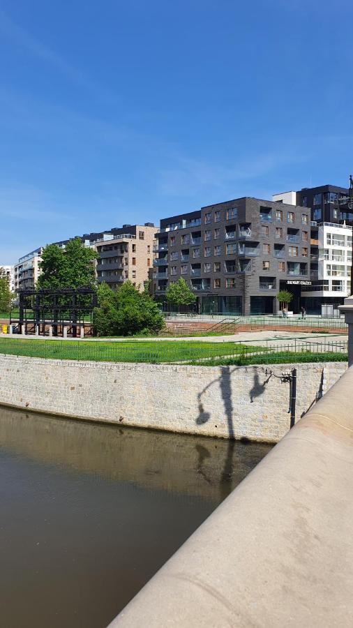 Apartament Midnight Blue Wroclaw Bagian luar foto