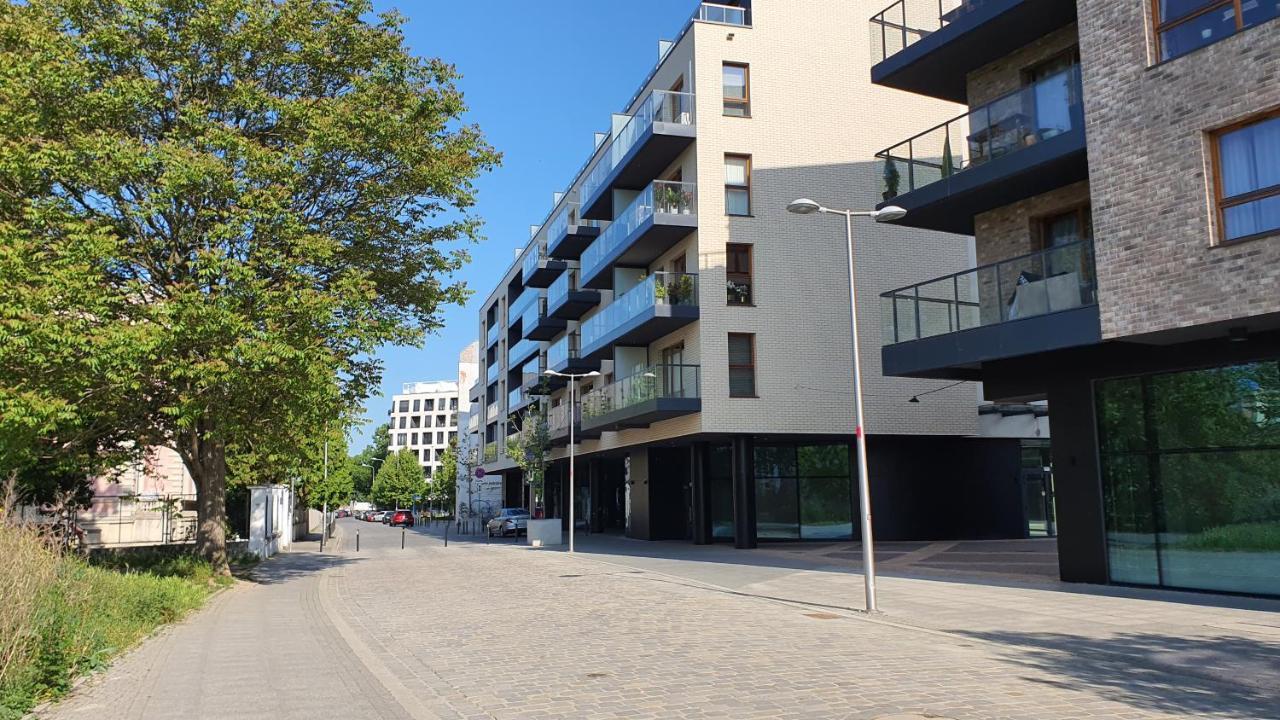 Apartament Midnight Blue Wroclaw Bagian luar foto