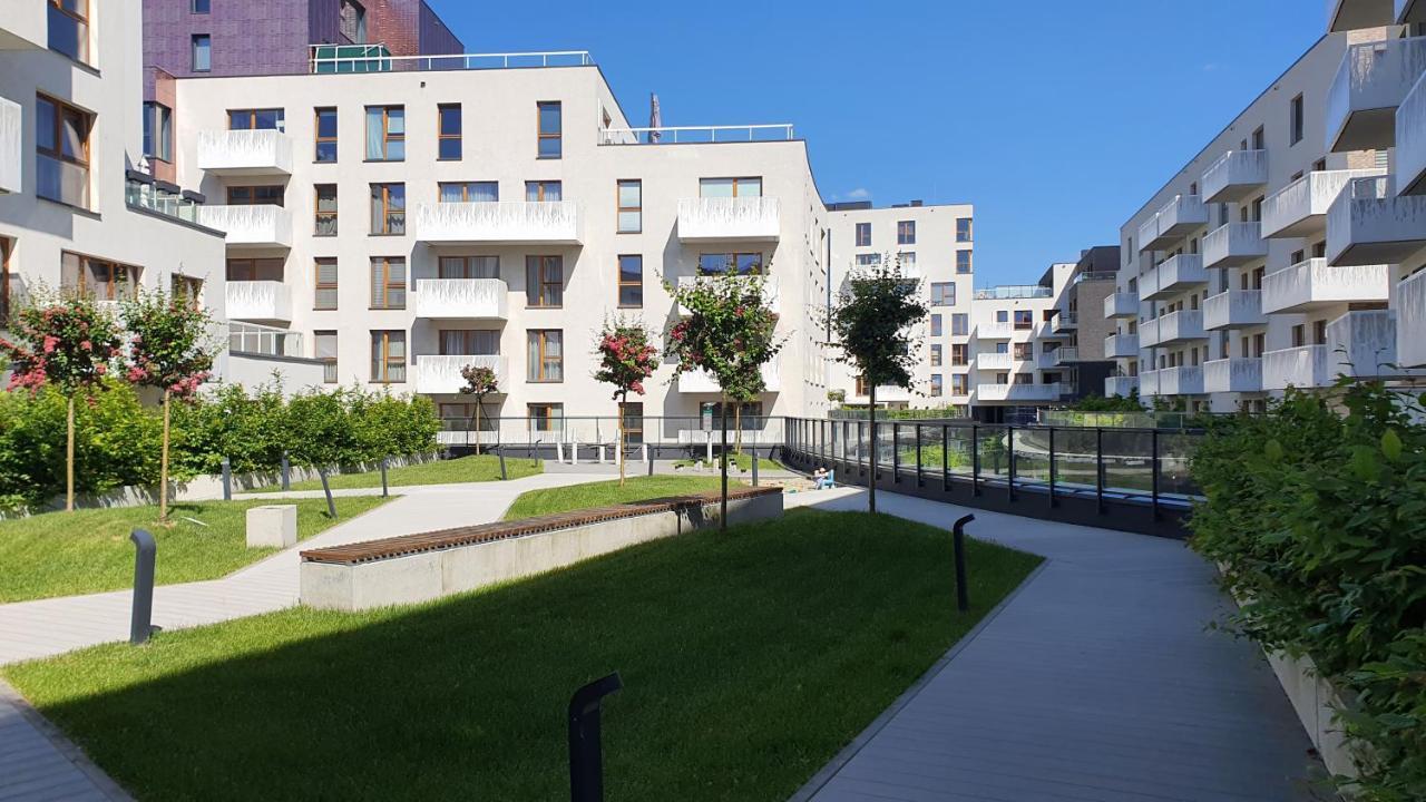 Apartament Midnight Blue Wroclaw Bagian luar foto